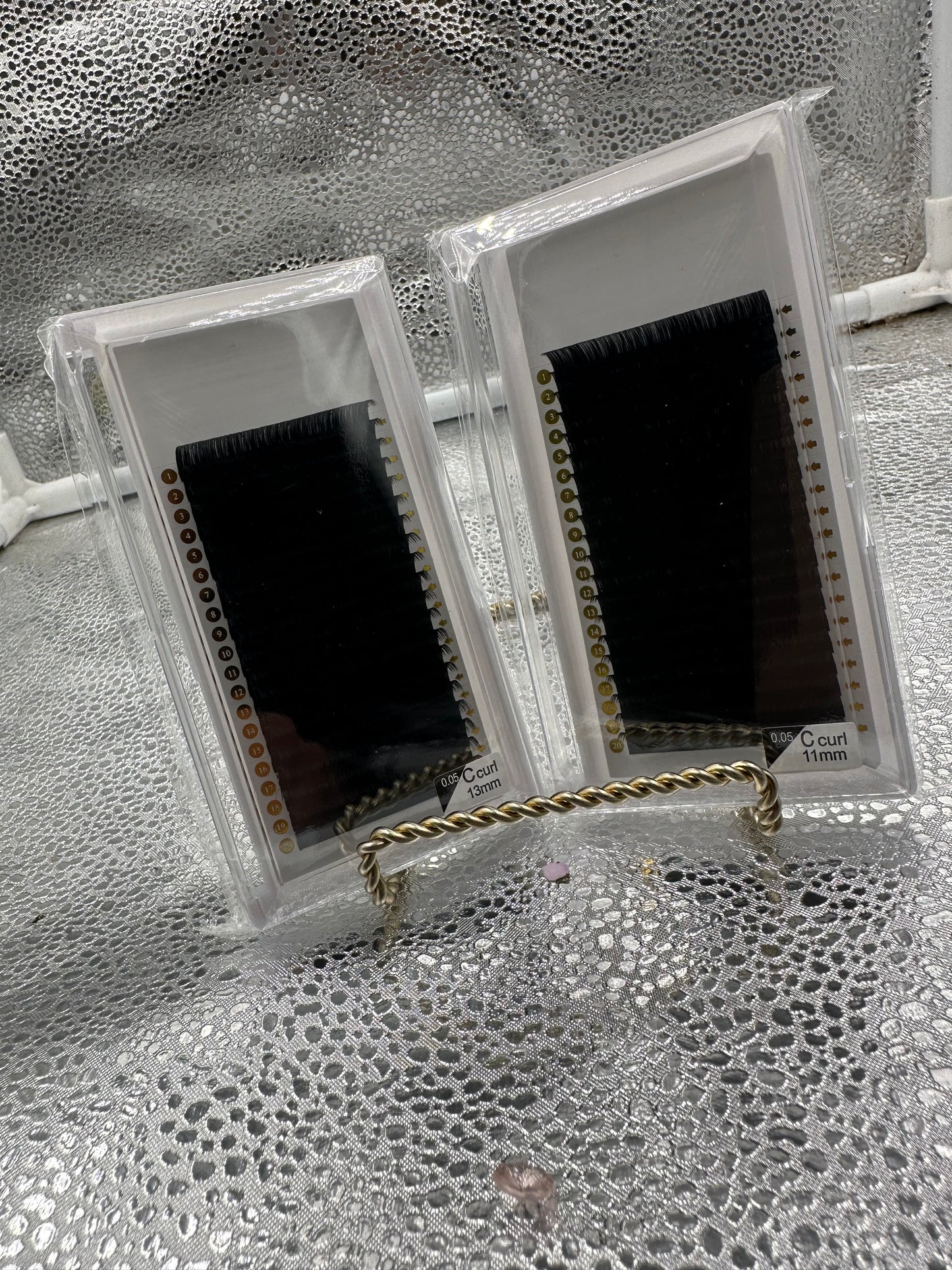 20 ROW C-CURL LASH TRAYS .05MM