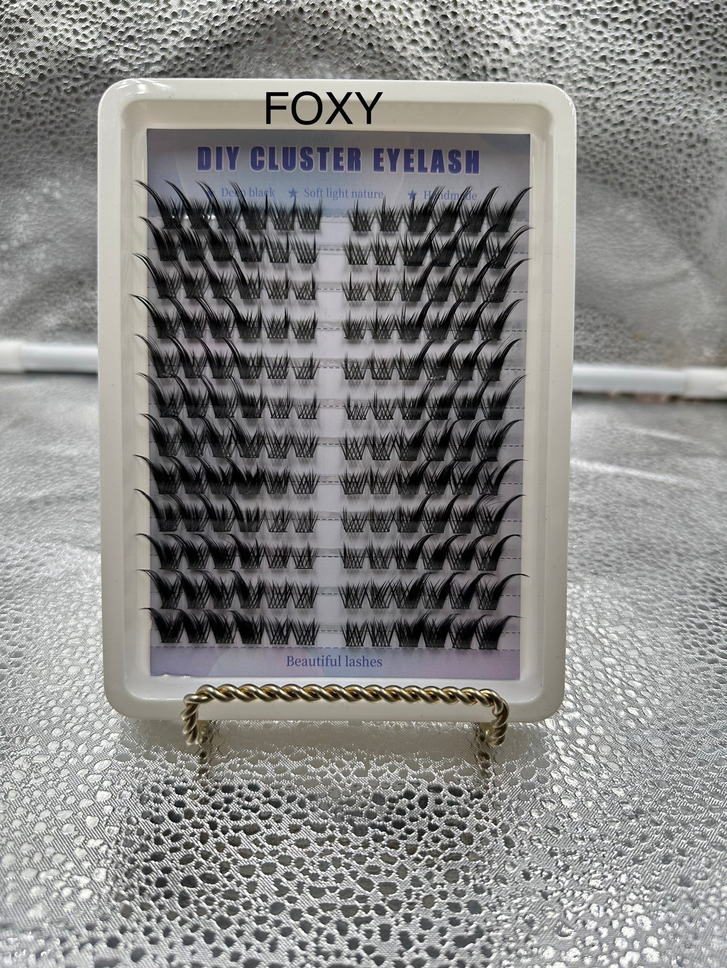 DIY Cluster Lash Tray/ FOXY