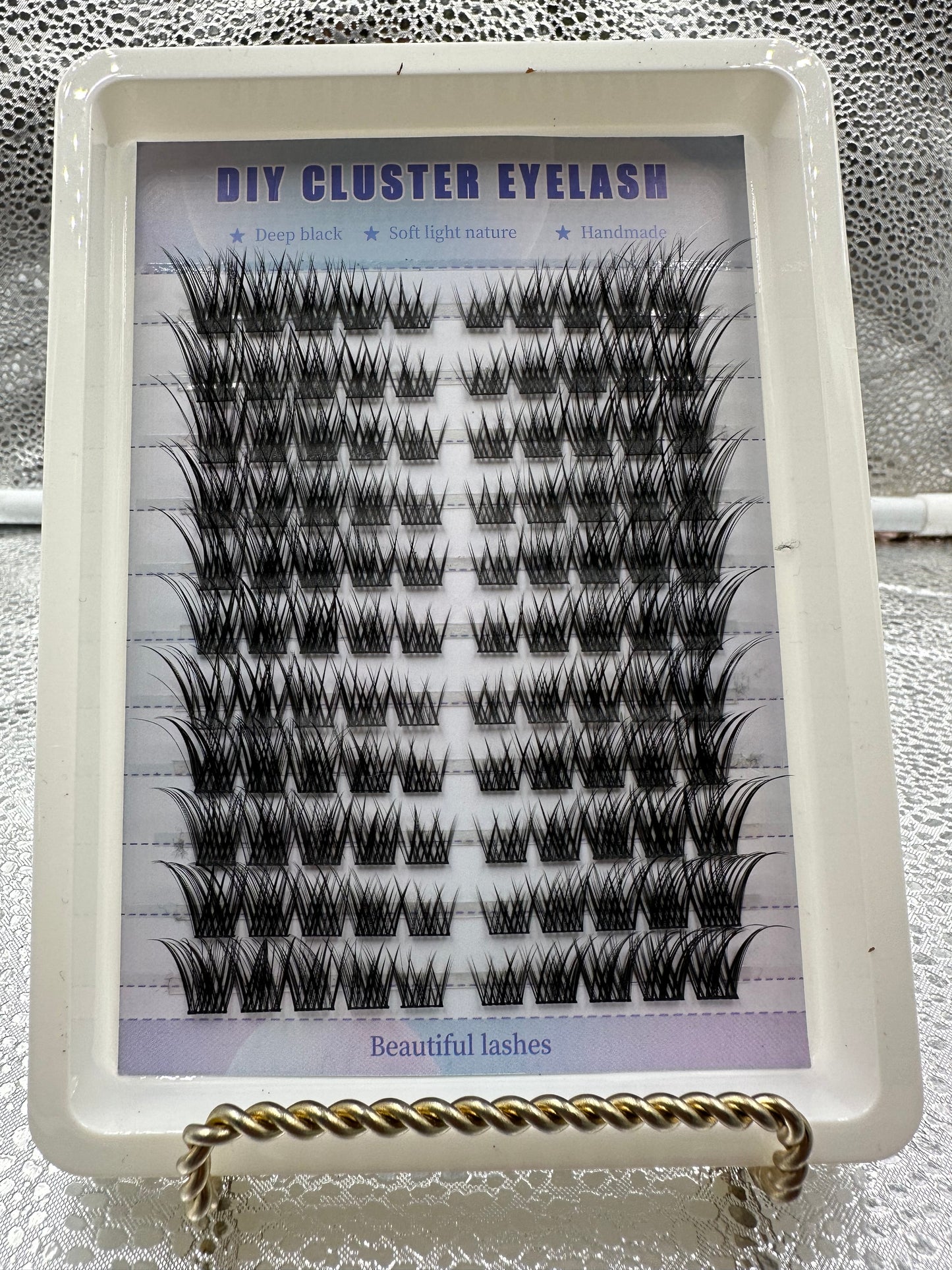 DIY Cluster Lash Tray/ CHARM