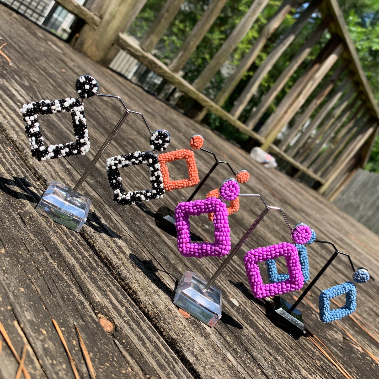 Beaded Squares