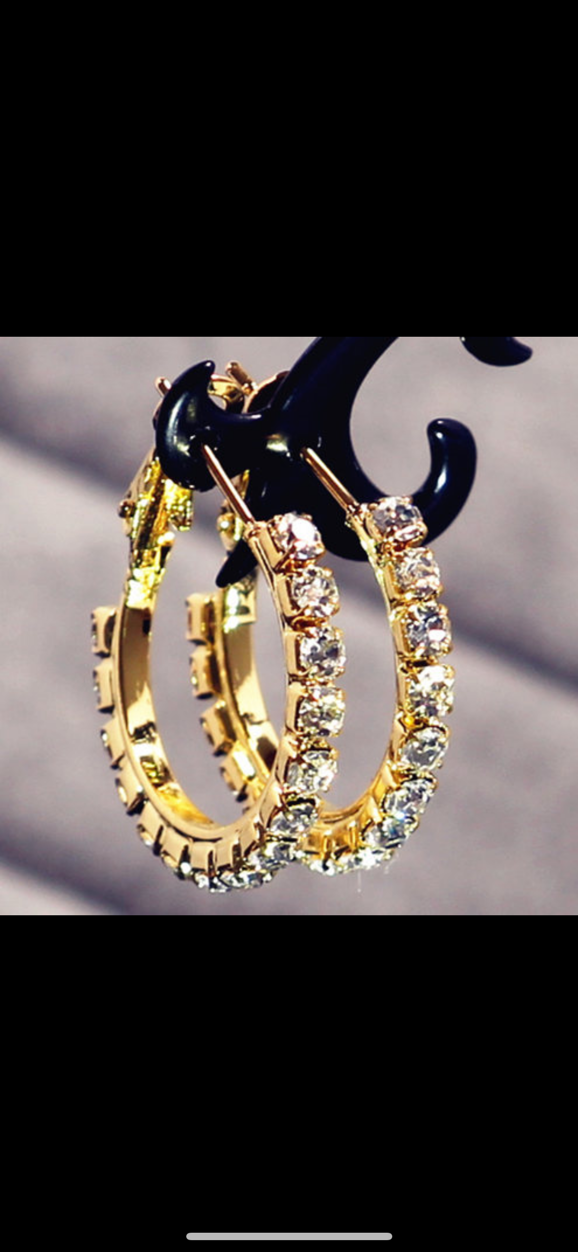 Essential Bling Hoops