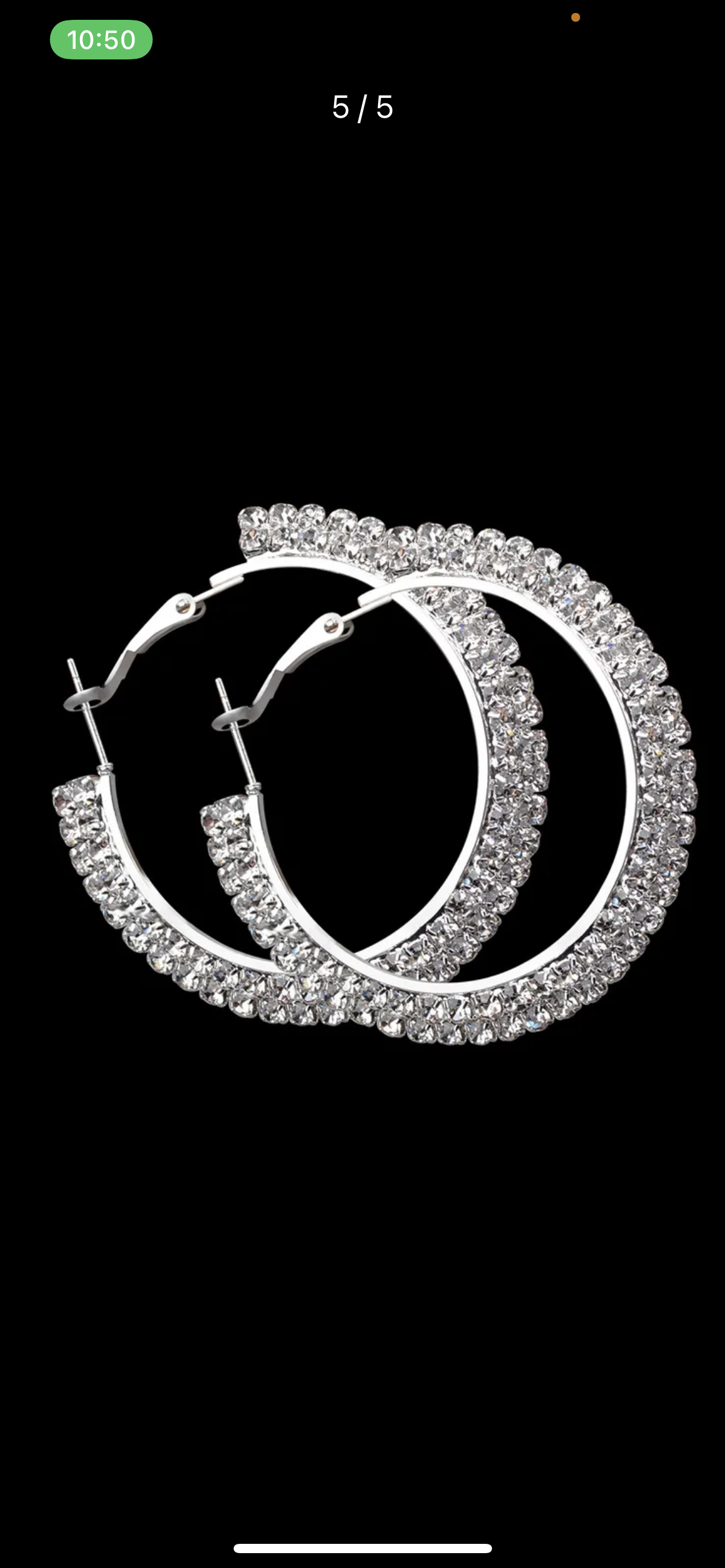 Ball Bling Hoops