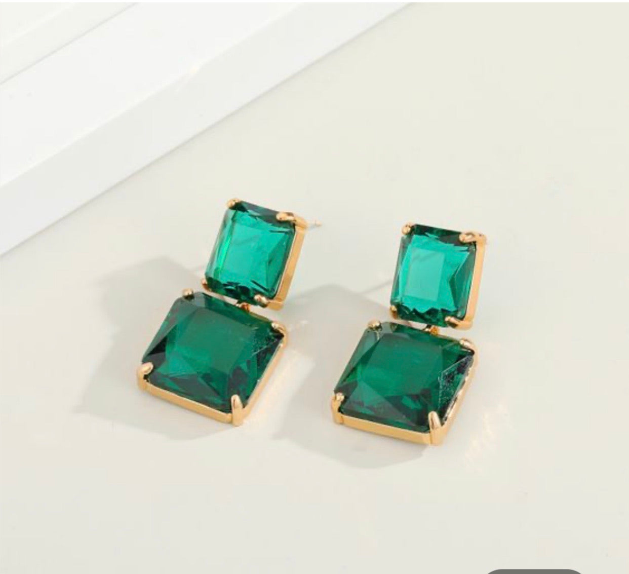 Crystal Cube studs