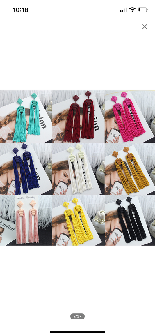 Diamond tassel