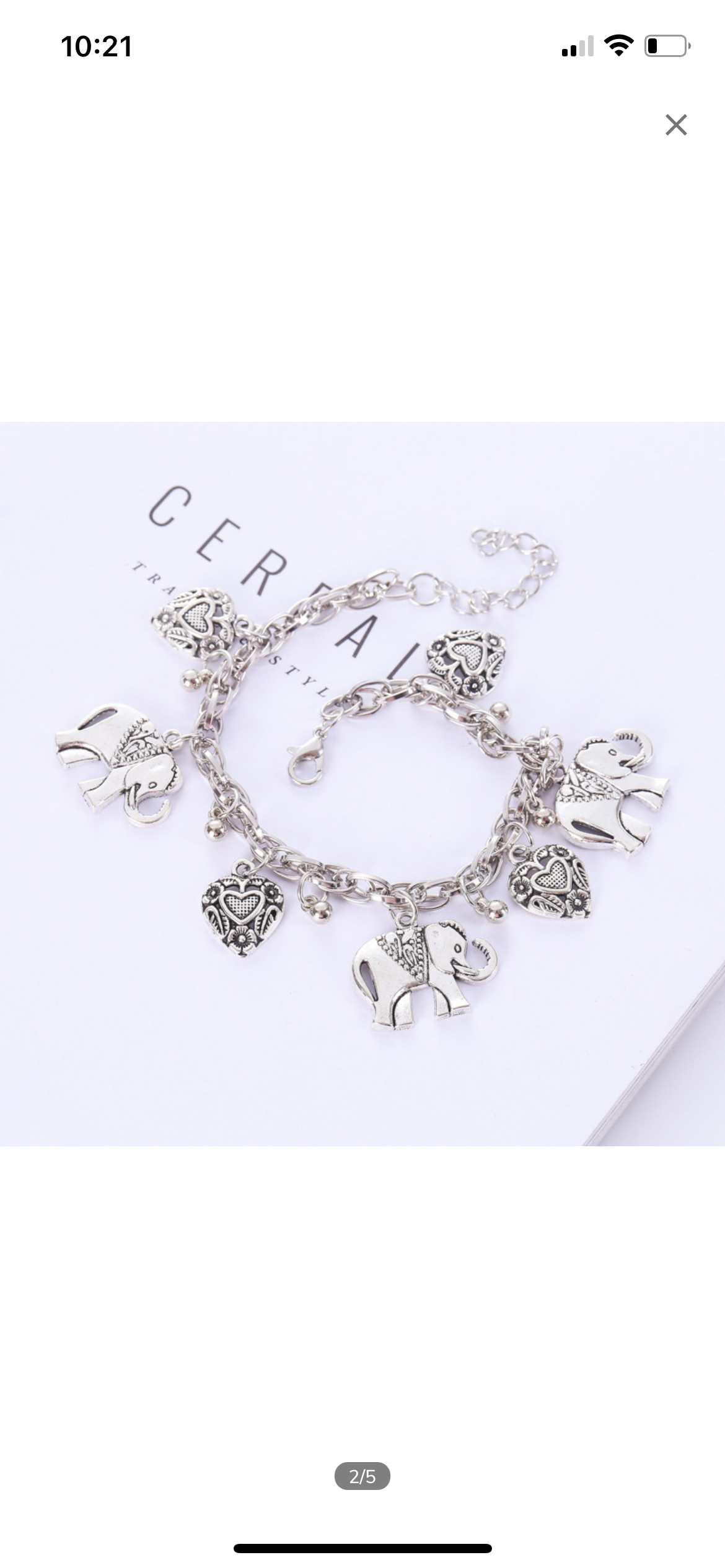 Elephant Anklet