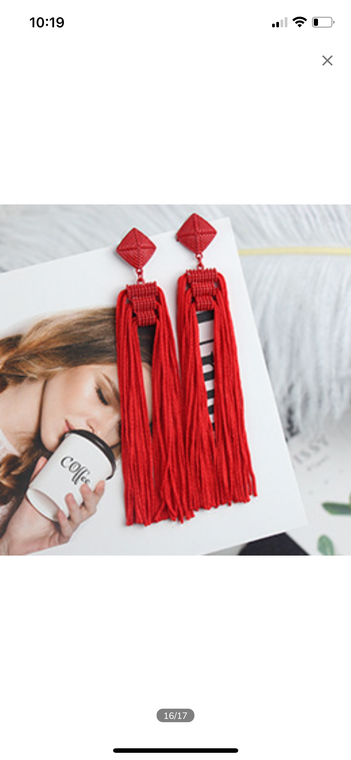 Diamond tassel