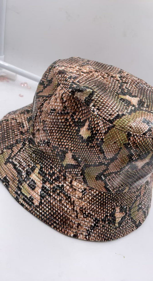 Snake Skin Bucket
