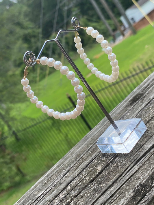 Pearl Hoops