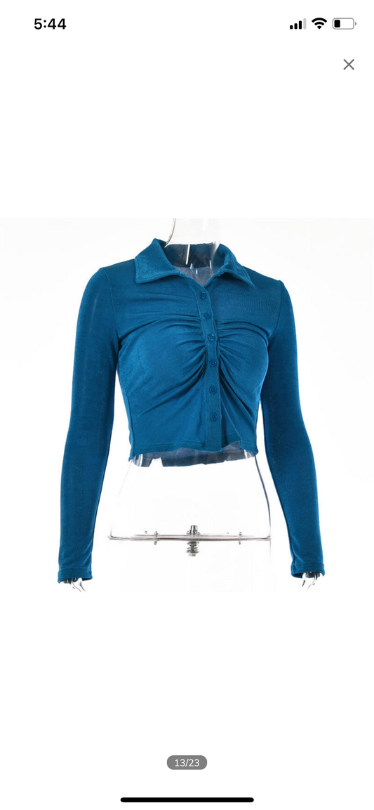 Jlo Button Top