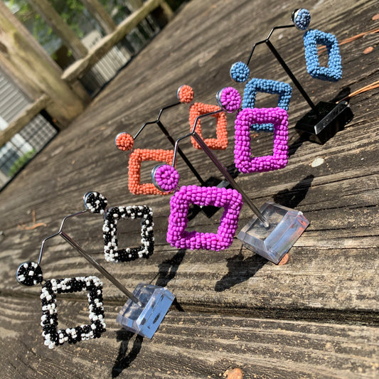 Beaded Squares