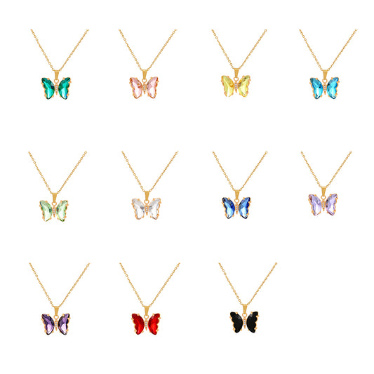 Butterfly Babe necklace